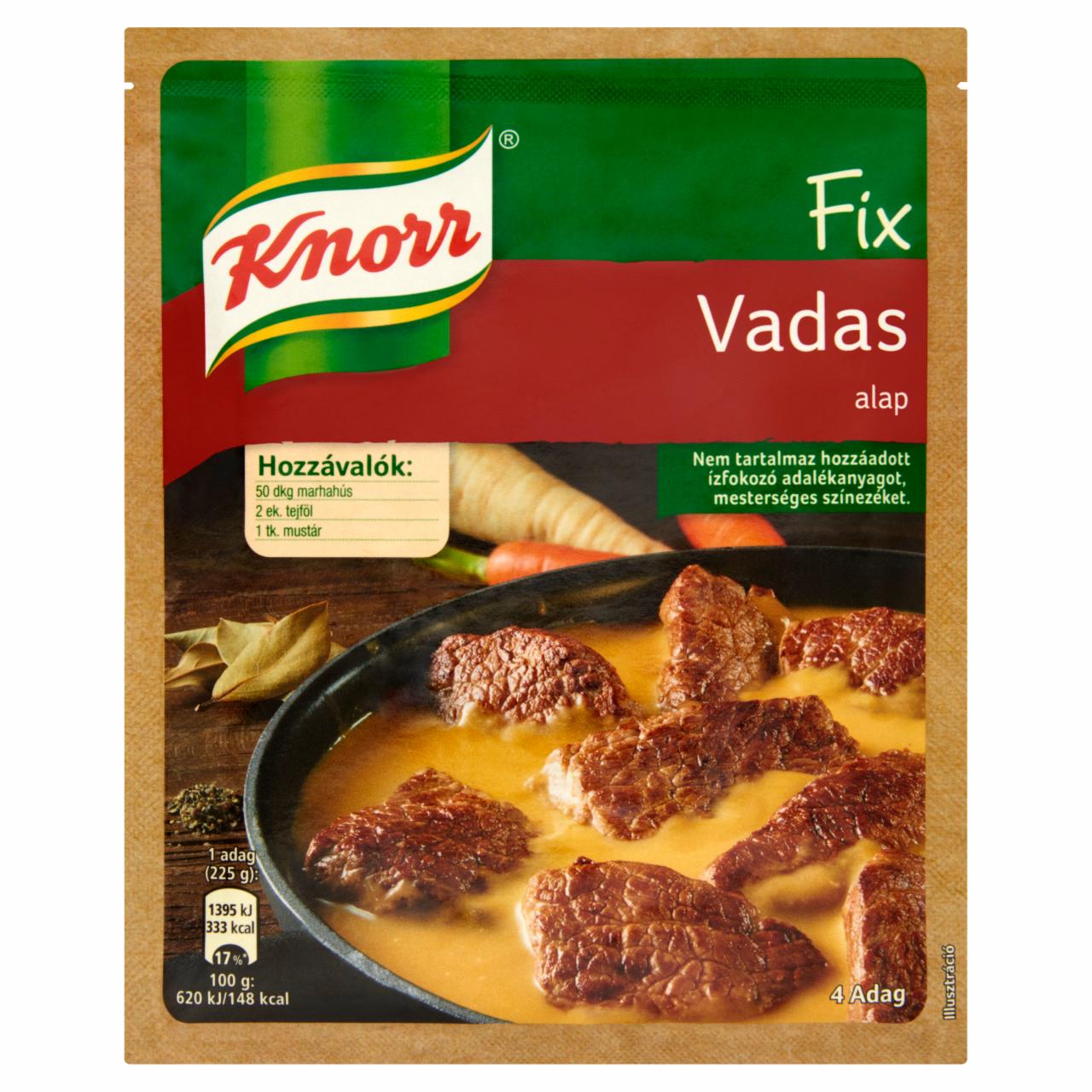 Képek - Knorr Fix vadas alap 60 g