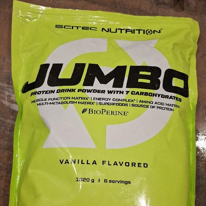 Képek - Jumbo protein drink powder with 7 carbohydrates vanilla Scitec Nutrition