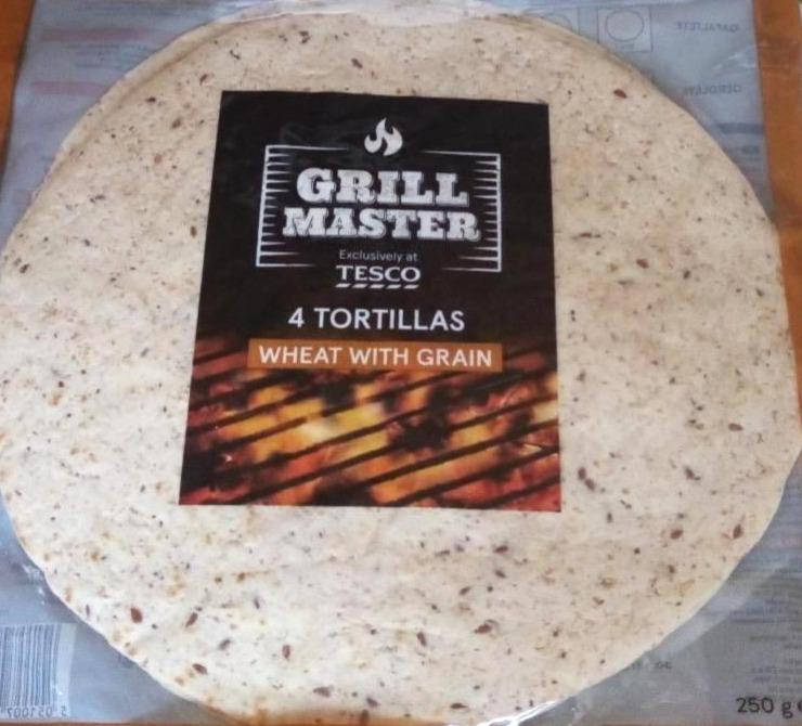 Képek - 4 Tortillas wheat with grain Grill master