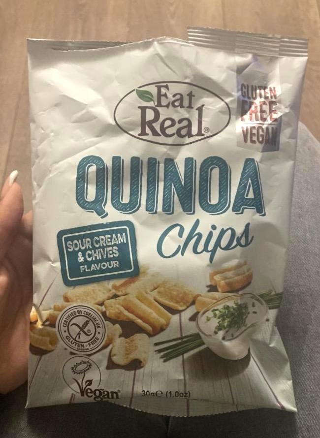 Képek - Quinoa chips tejföl izű Eat Real
