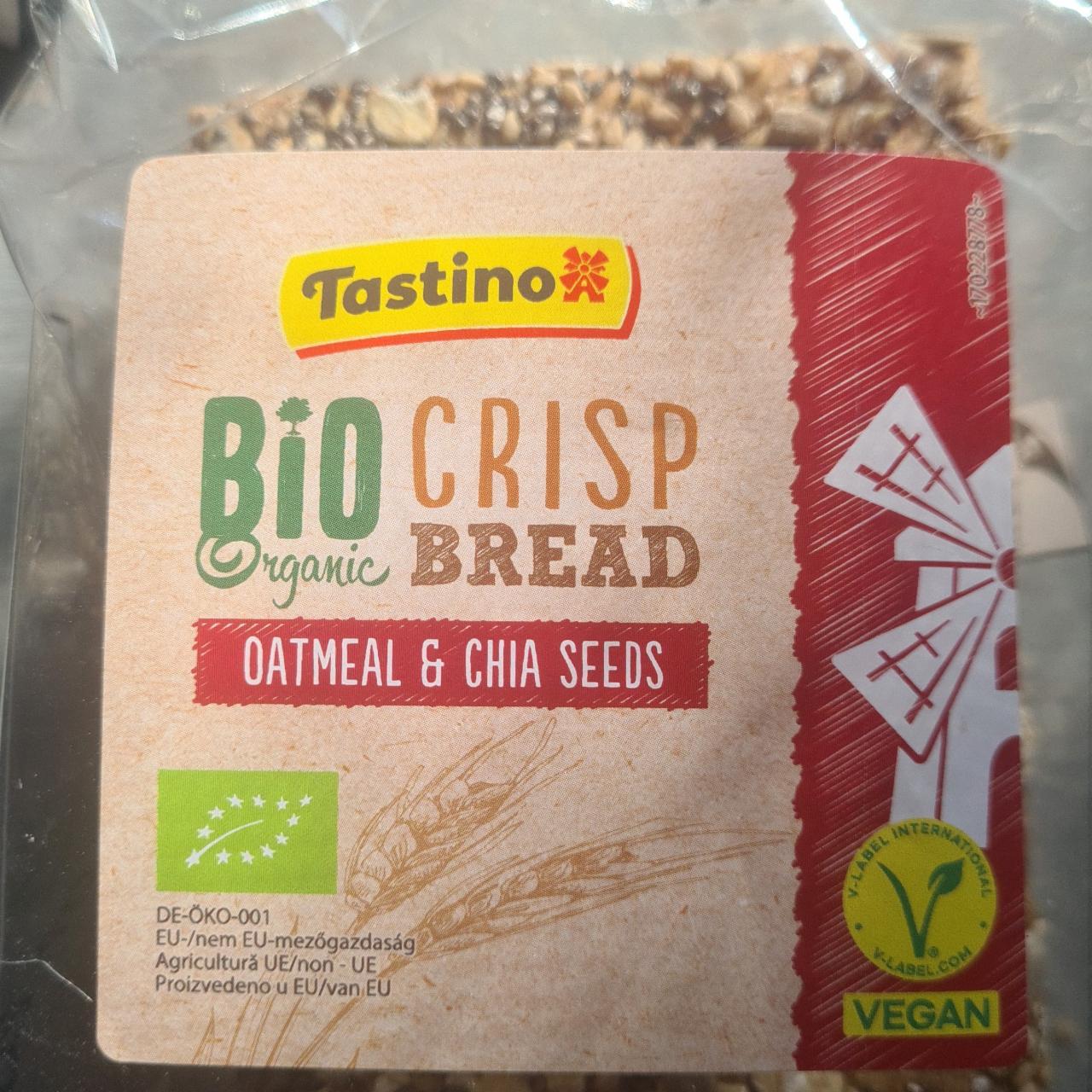 Képek - Bio chrisp bread oatmeal & chia seeds Tastino