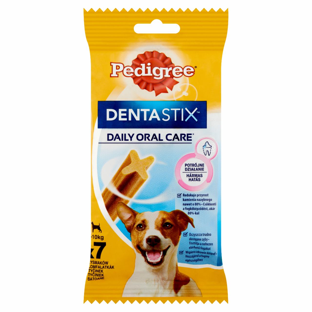 Képek - Pedigree DentaStix jutalomfalat 5-10 kg-os kutyák számára 110 g