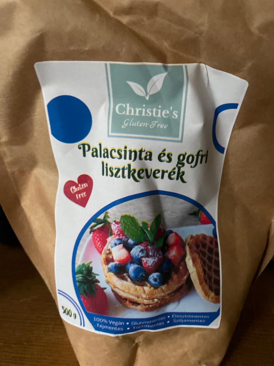 Képek - Palacsinta es gofri lisztkeverék Christie’s gluten free