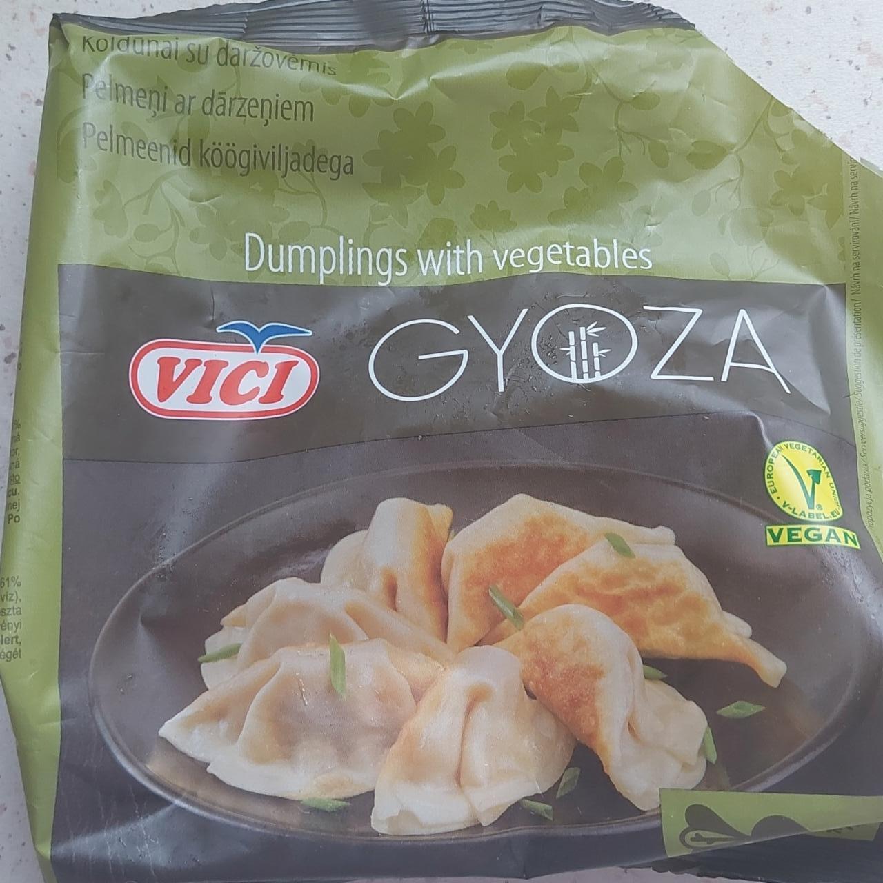 Képek - Gyoza Dumplings with vegetables Vici
