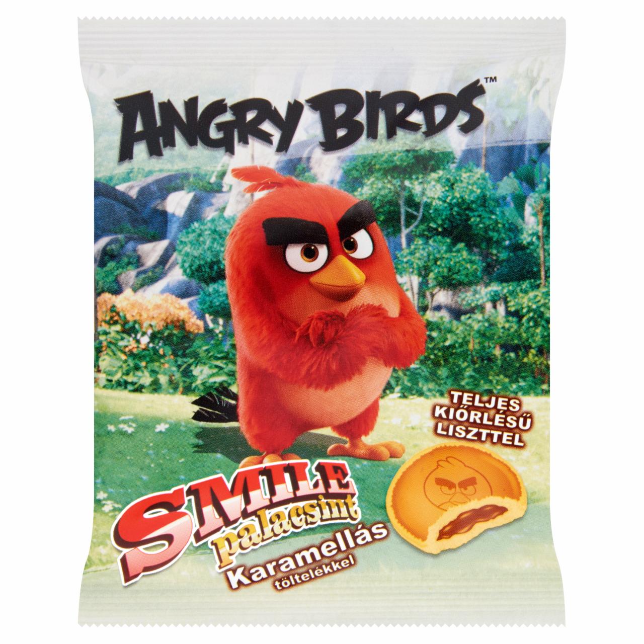 Képek - Smile Angry Birds palacsint karamellás töltelékkel 40 g