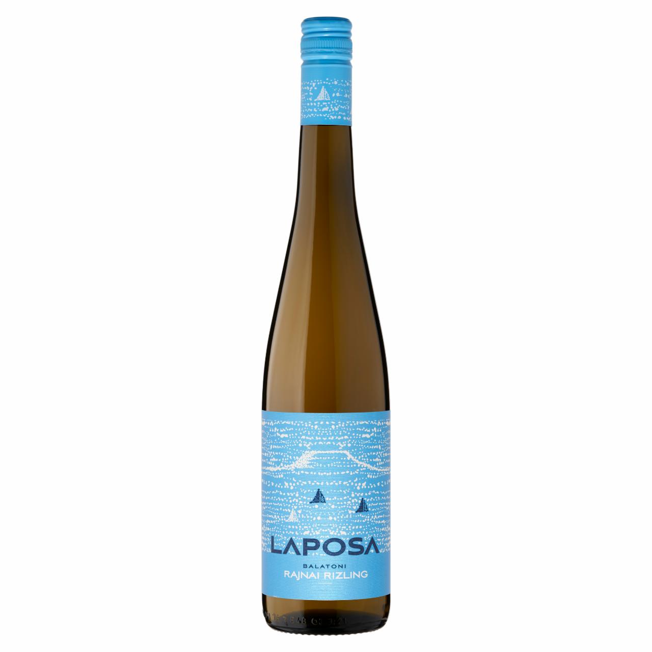 Képek - Laposa Balatoni Rajnai Rizling száraz fehérbor 1,5% 75 cl