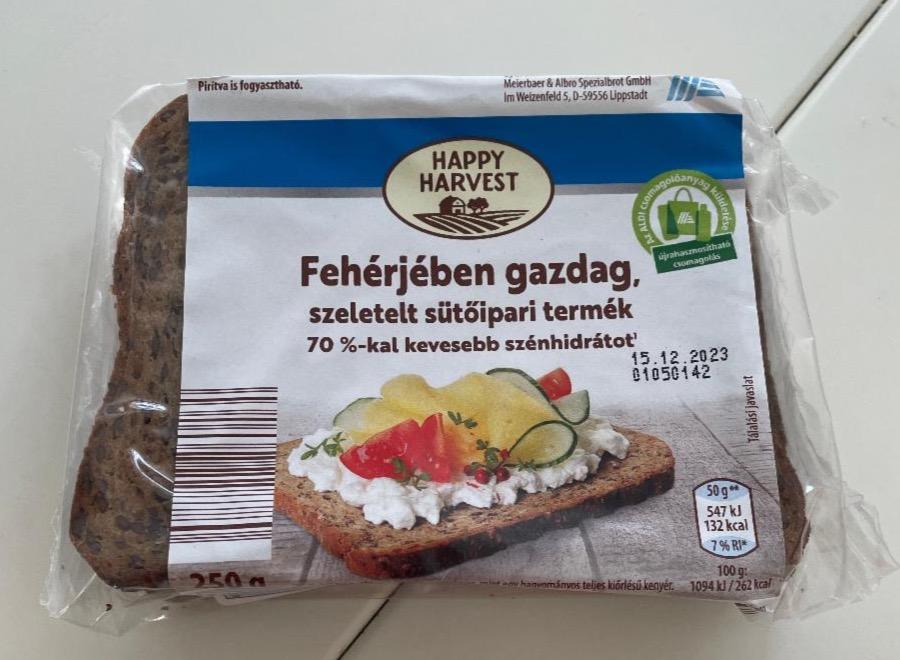 Képek - Fehérjében gazdag, szeletelt sütőipari termék Happy Harvest