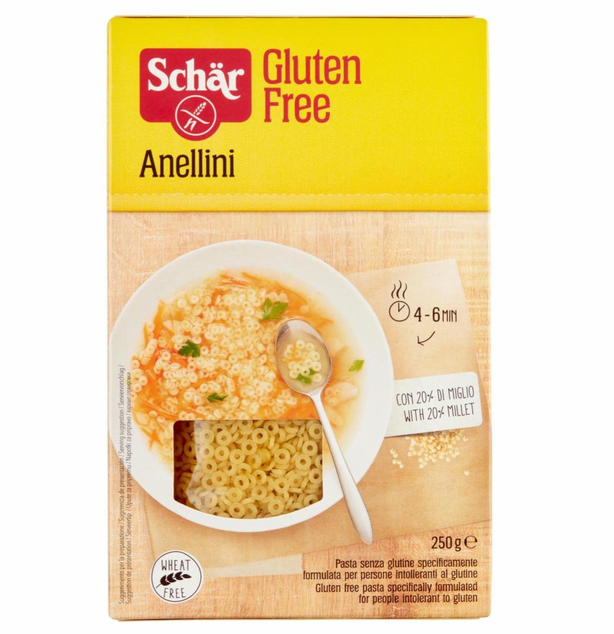 Képek - Schär Anellini gluténmentes tészta 250 g