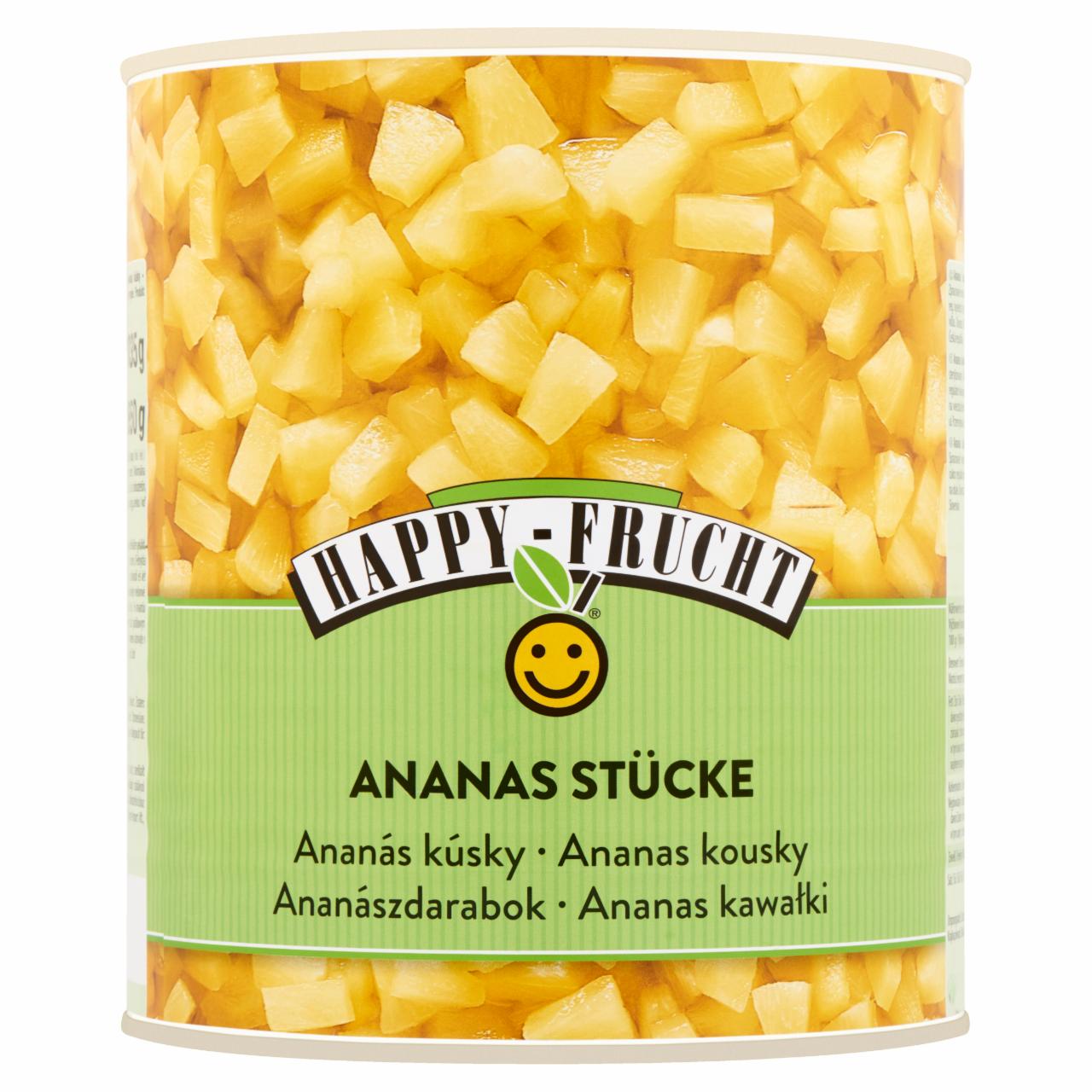 Képek - Happy Frucht ananászdarabok 3035 g