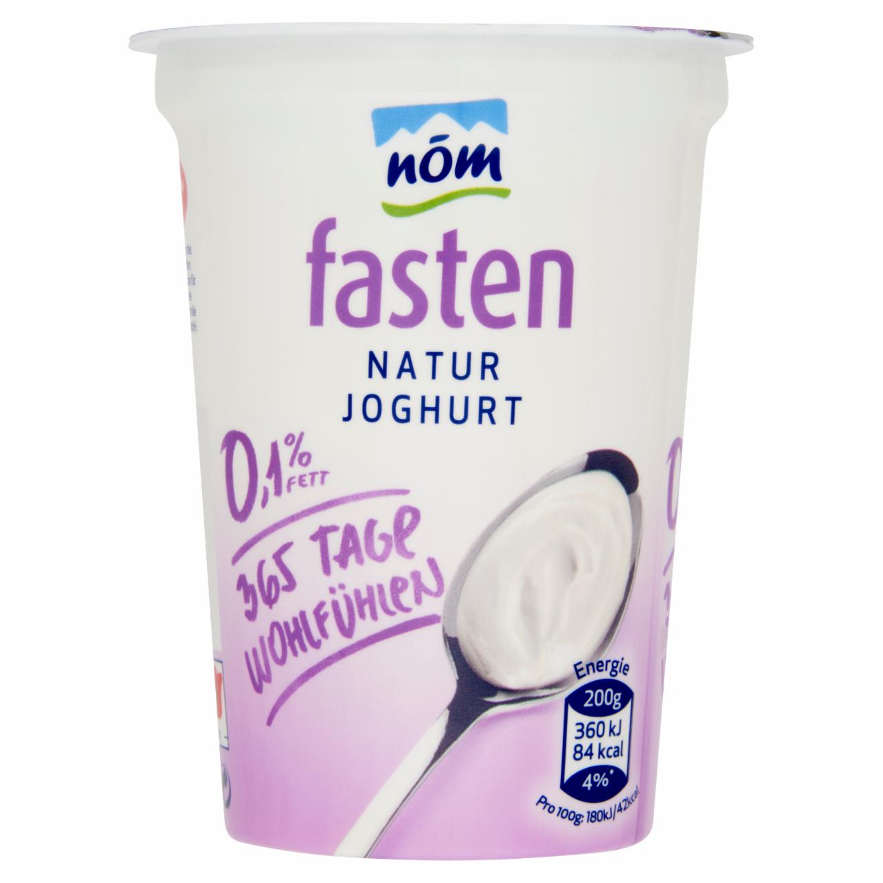 Képek - NÖM Fasten sovány natúr joghurt 200 g