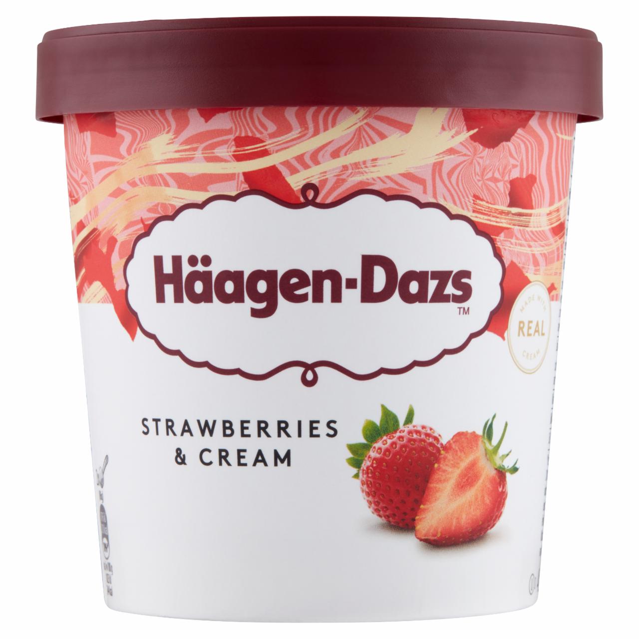 Képek - Häagen-Dazs epres jégkrém eperdarabokkal 460 ml