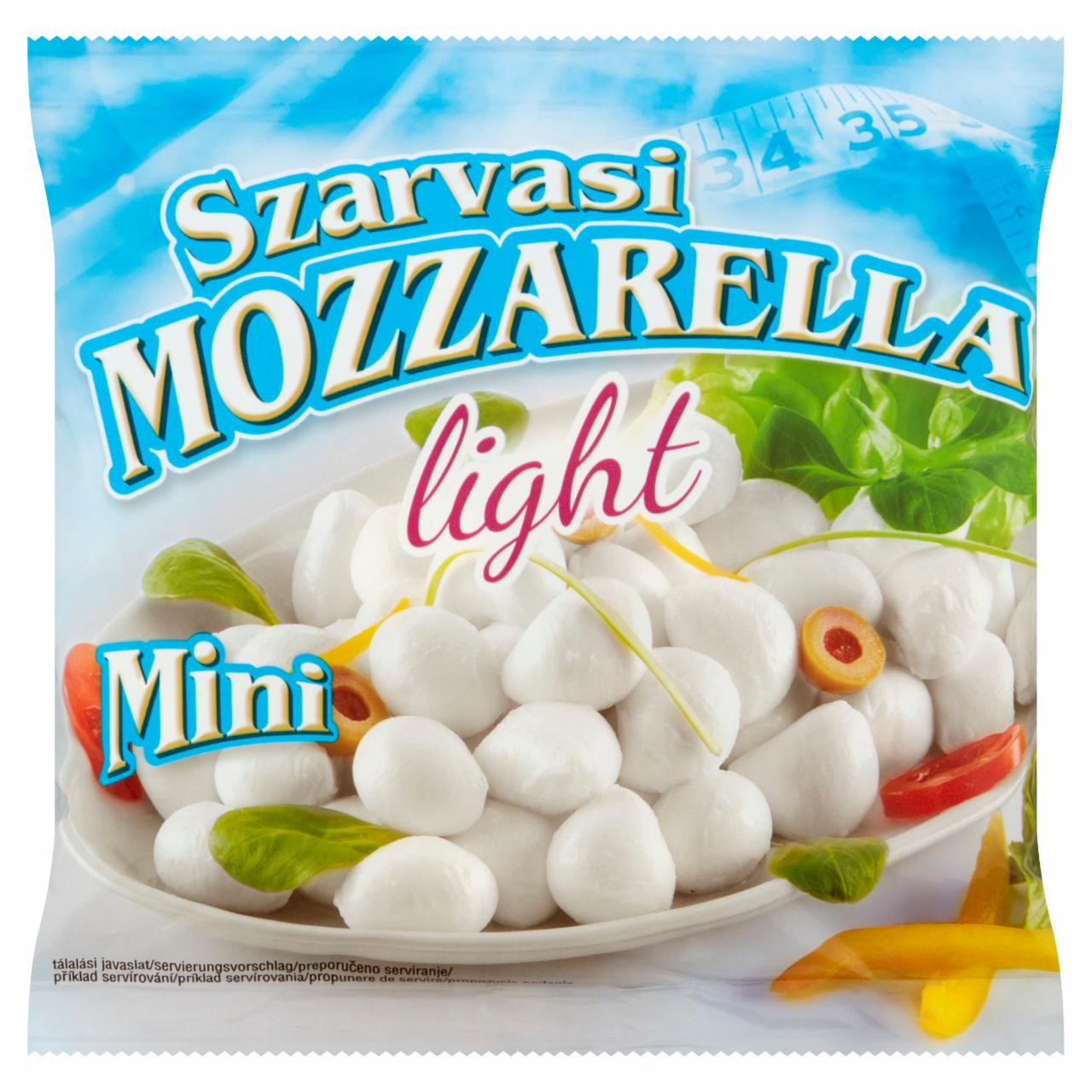 Képek - Szarvasi Mini Light mozzarella sajt 100 g