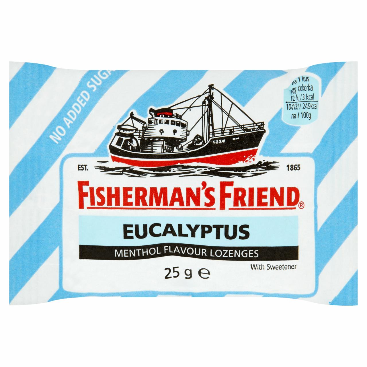 Képek - Fisherman's Friend mentol-eukaliptusz ízű keménycukorka 25 g