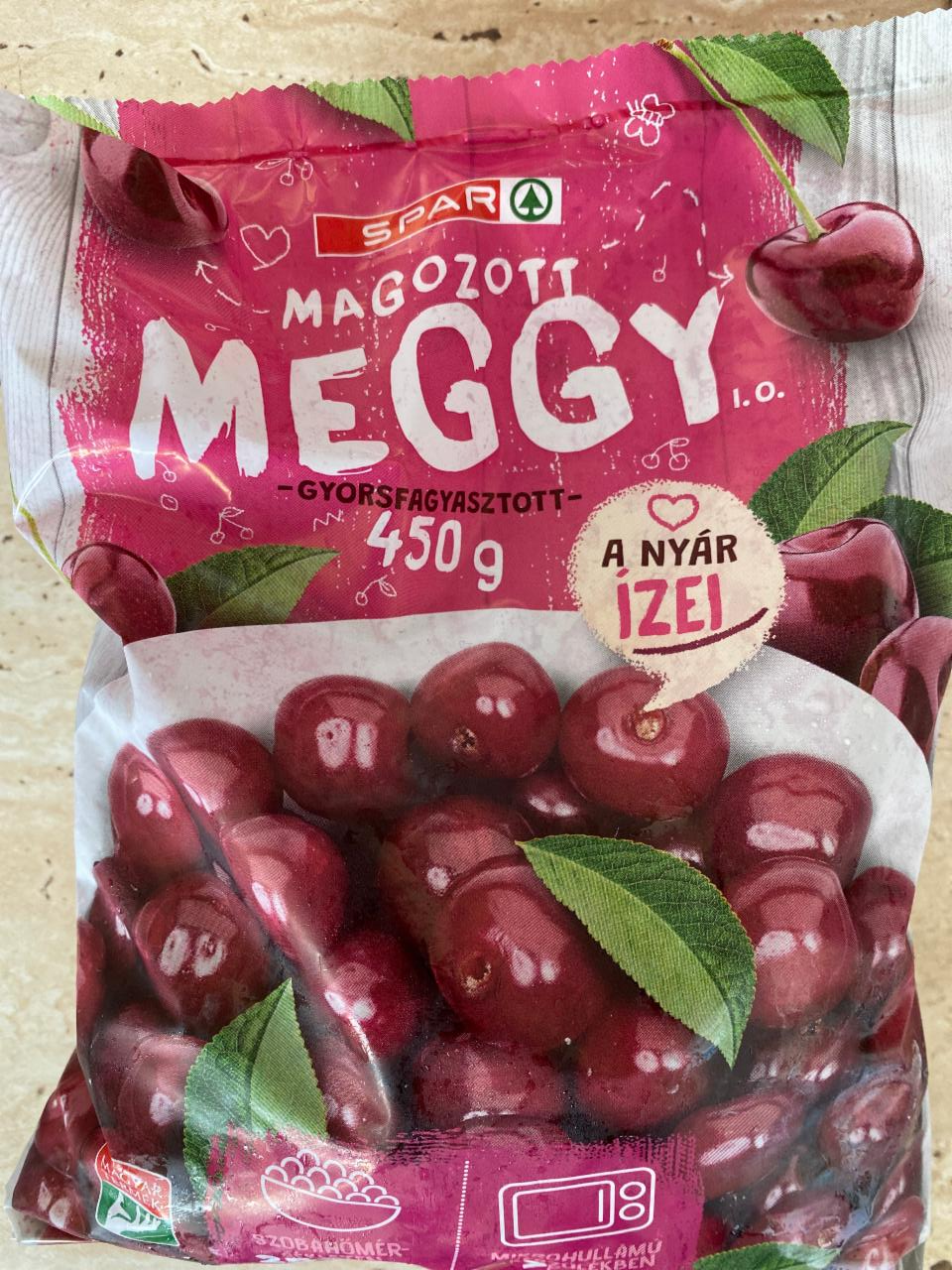 Képek - Magozott meggy gyorsfagyasztott Spar