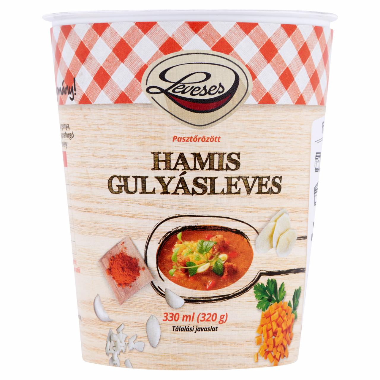 Képek - Leveses hamis gulyásleves 330 ml