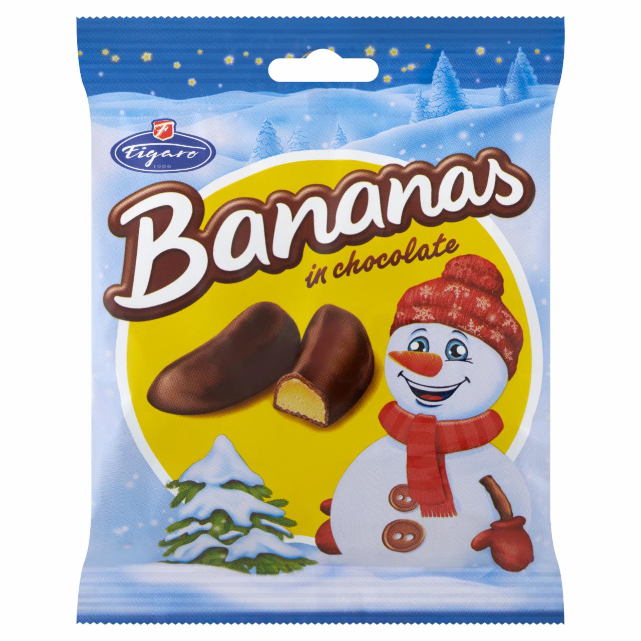 Képek - Figaro étcsokoládéval bevont banános habos zselé 200 g
