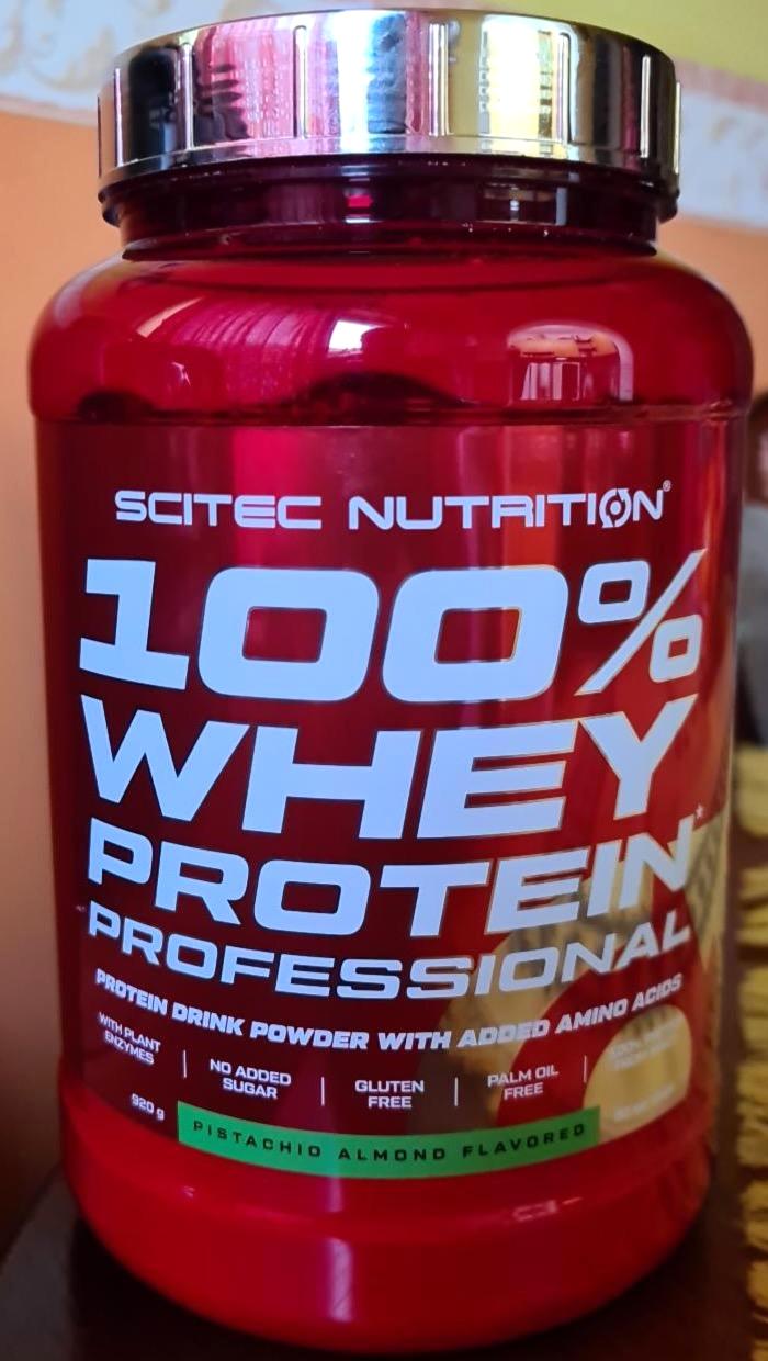 Képek - 100% Whey protein professional Pistachio Almond Scitec Nutrition