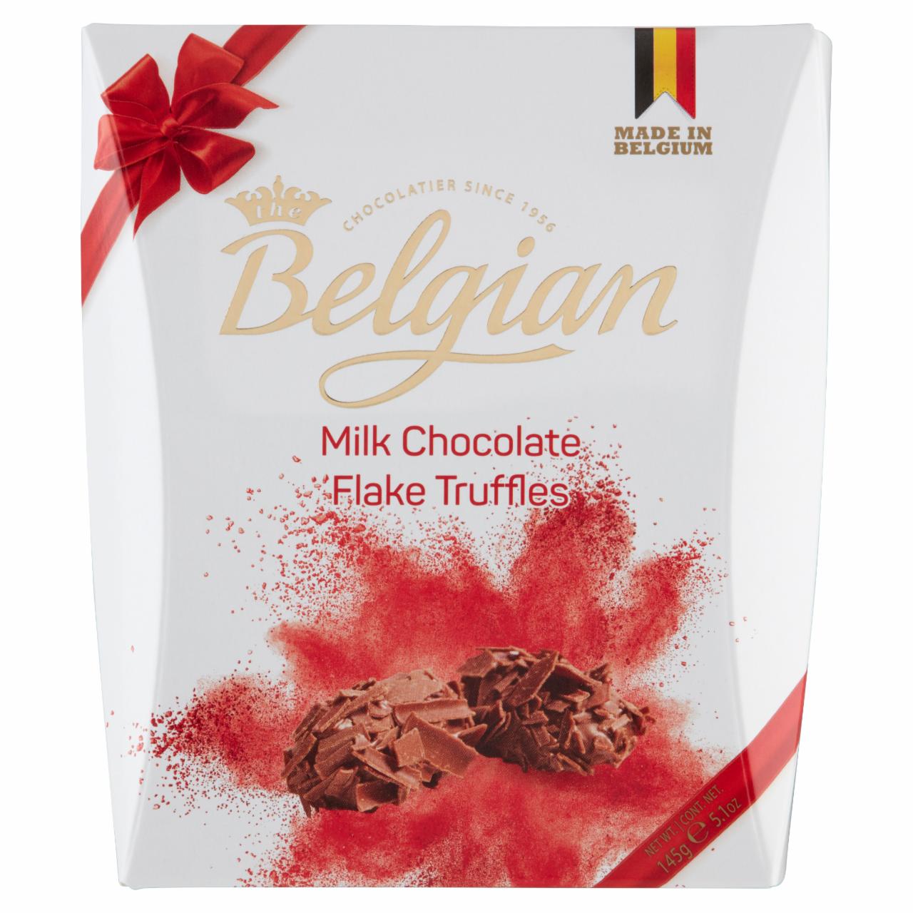 Képek - Belgian trüffel tejcsokoládés reszelékkel 145 g