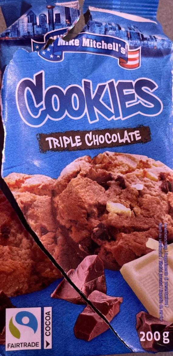 Képek - Cookies triple chocolate Mike Mitchell's