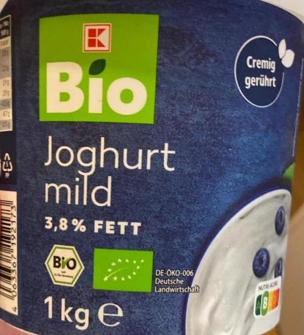 Képek - Joghurt mild 3,8% fett K-Bio