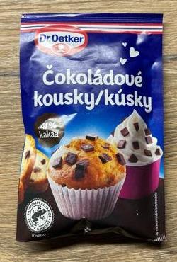 Képek - Csoki darabok 41% kakaó Dr.Oetker