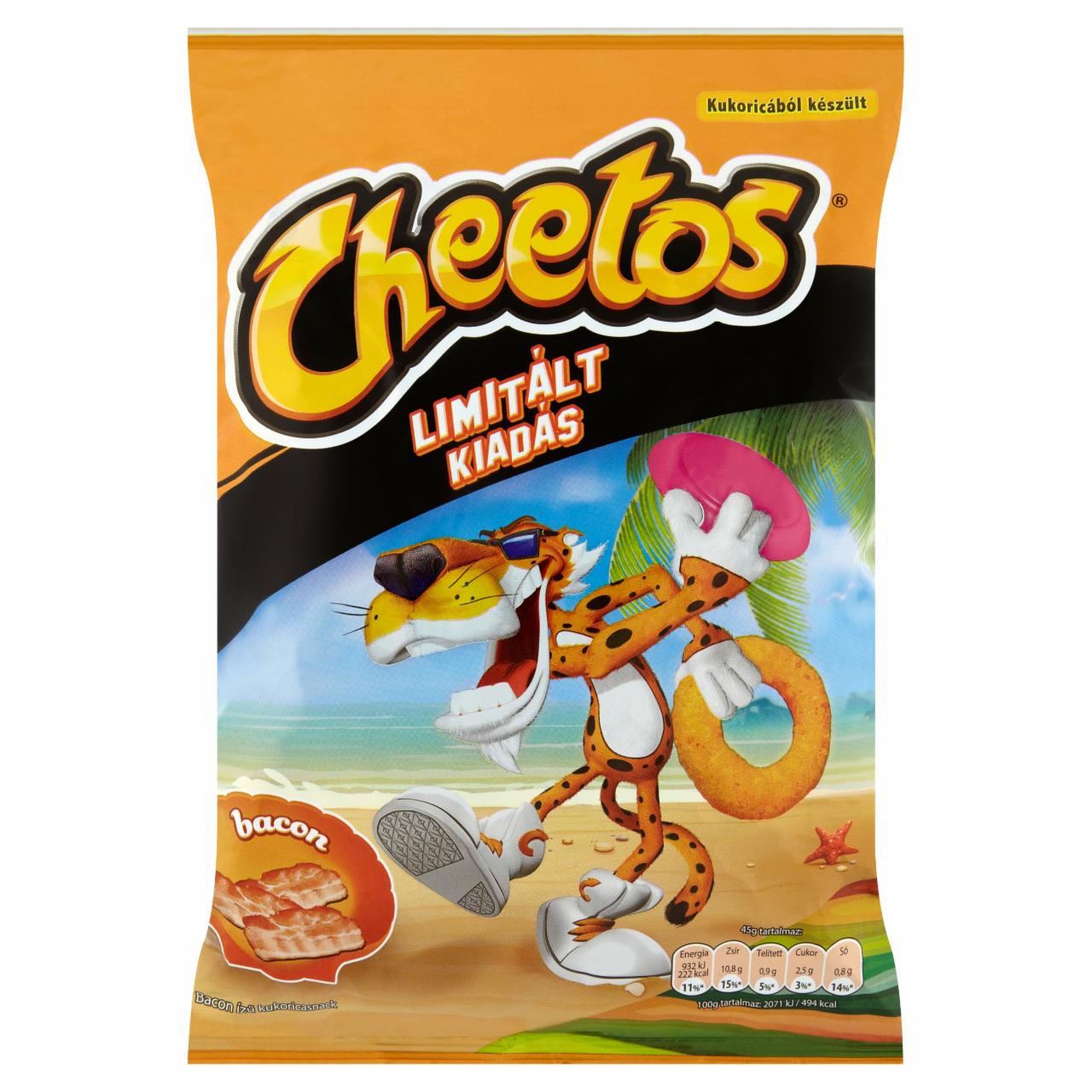 Képek - Cheetos bacon ízű kukoricasnack 45 g