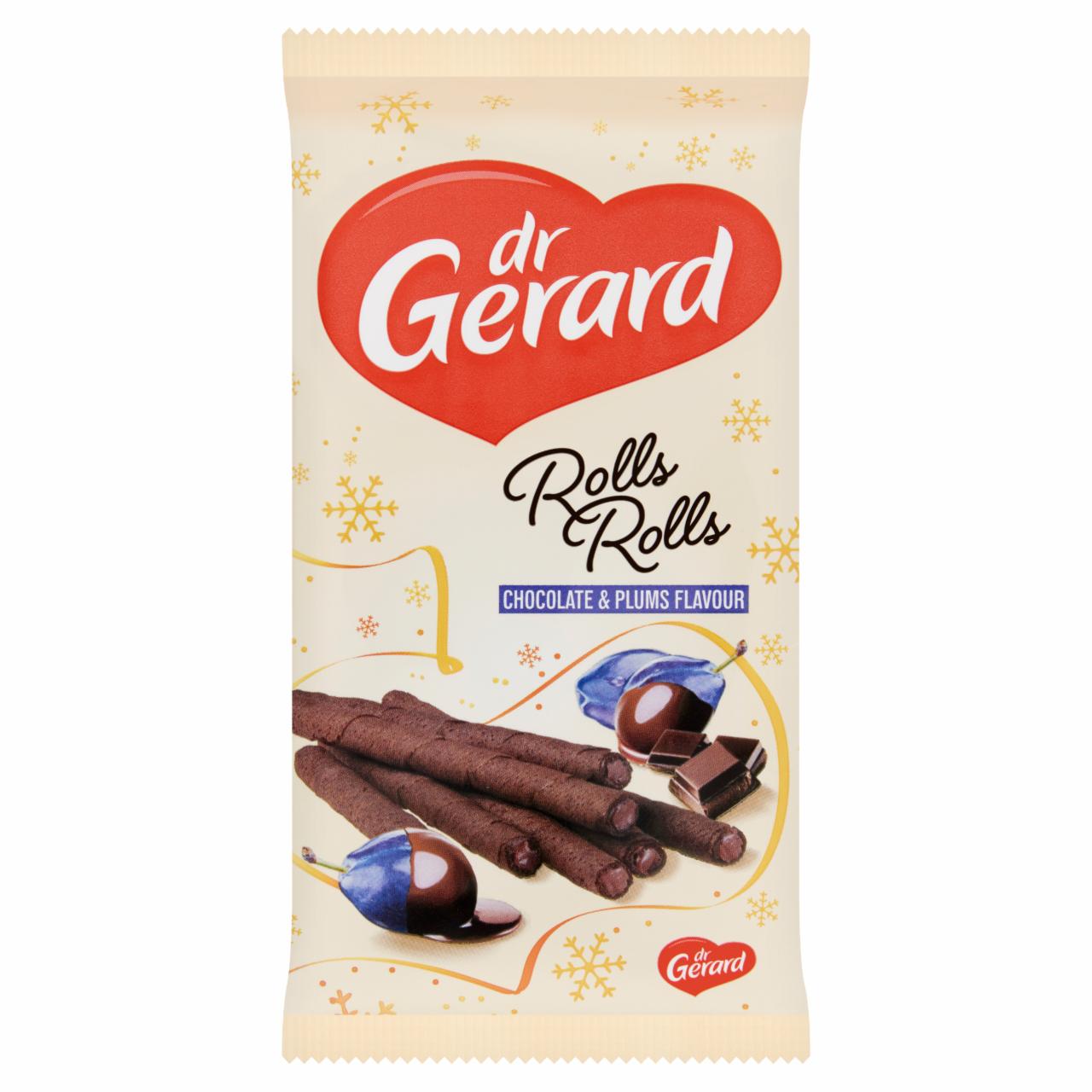 Képek - Dr Gerard Rolls Rolls kakaós ostyarúd csokoládés szilva ízű krémmel 160 g