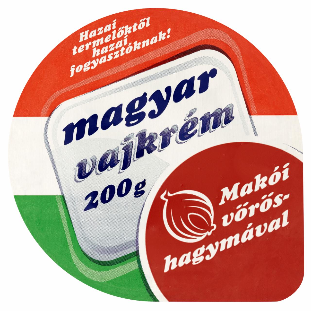 Képek - Magyar Vajkrém vajkészítmény makói vöröshagymával 200 g