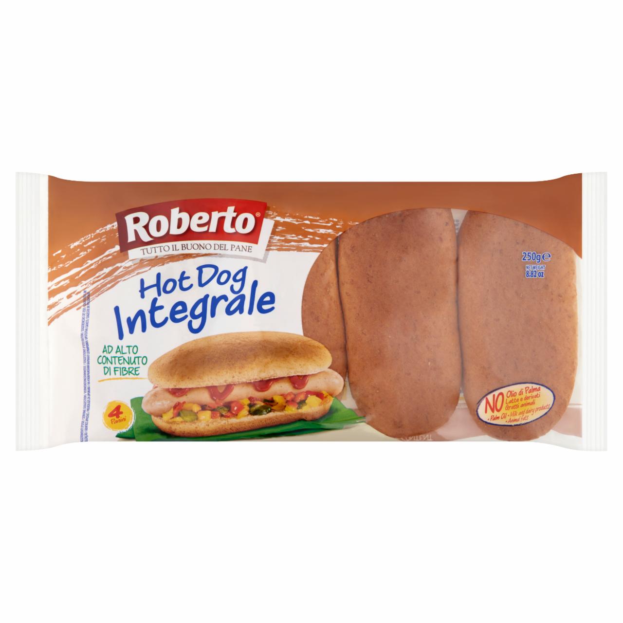 Képek - Roberto hot-dog teljes kiőrlésű búzaliszttel és repceolajjal 250 g