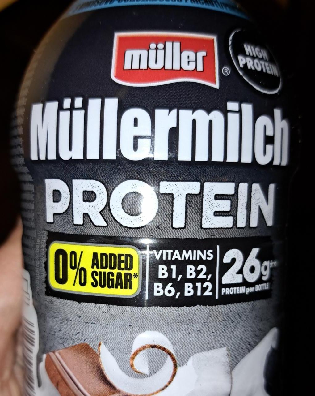 Képek - Müllermilch protein csoki-kókusz müller