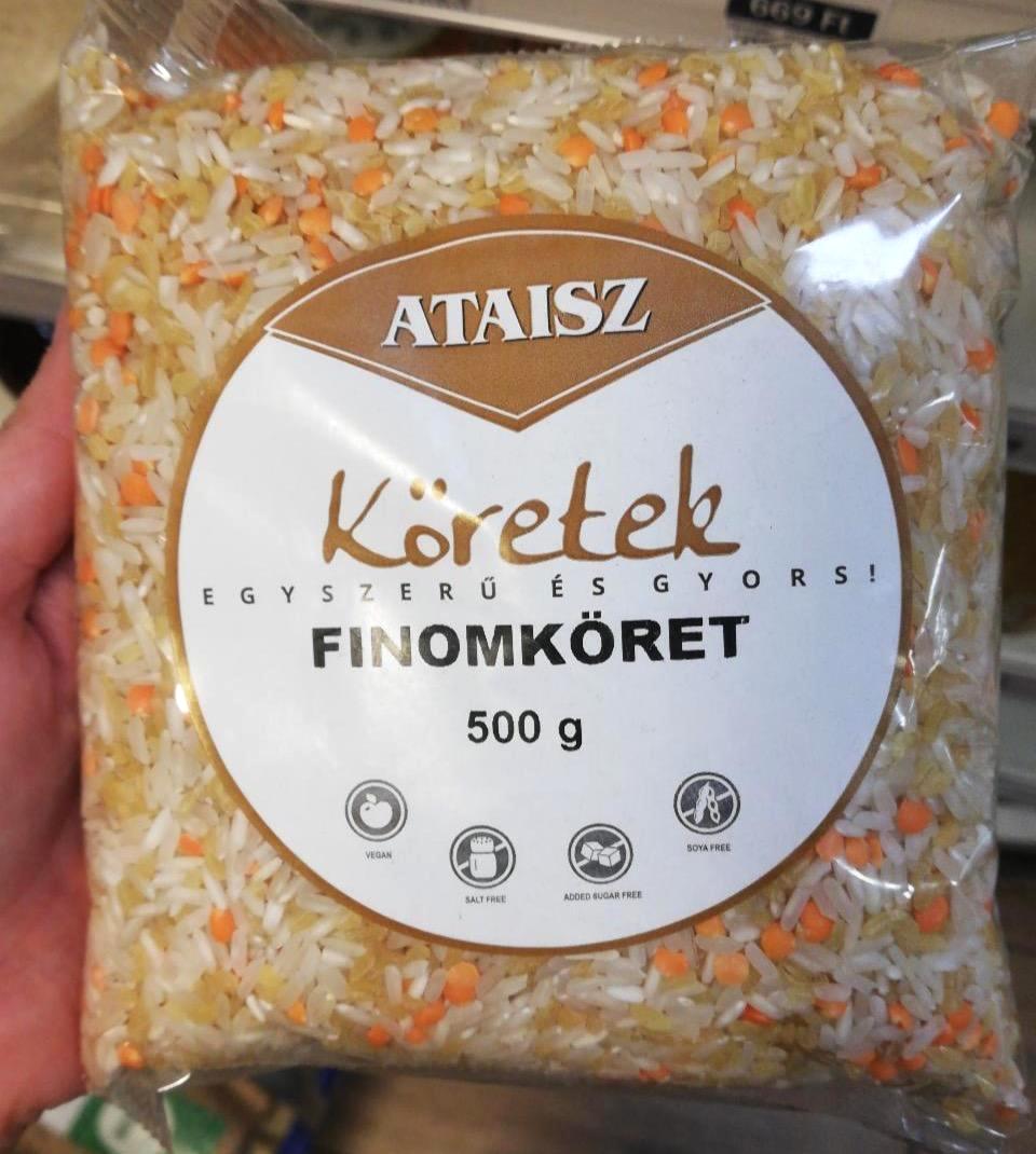 Képek - Finomköret Ataisz