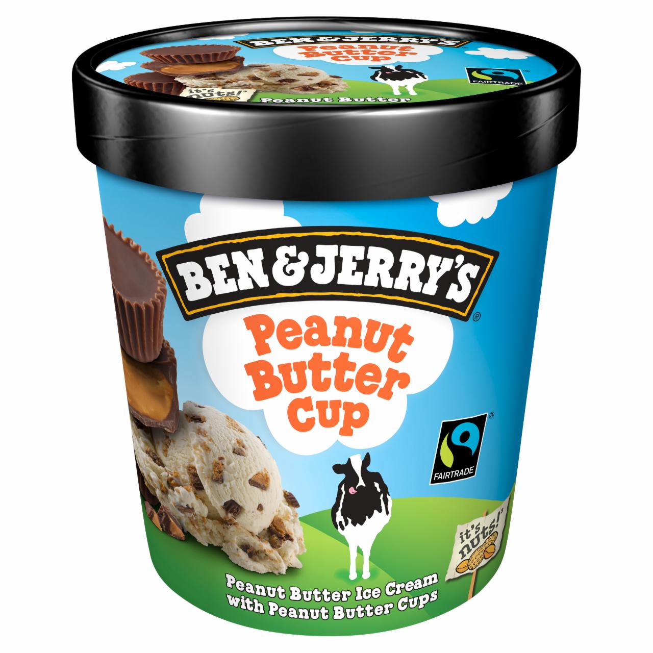 Képek - Ben & Jerry's Peanut Butter Cup Jégkrém 500 ml