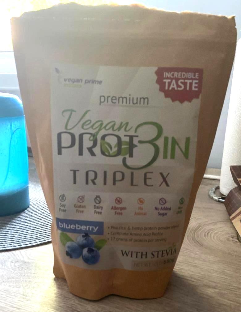 Képek - Vegan prot3in triplex Blueberry