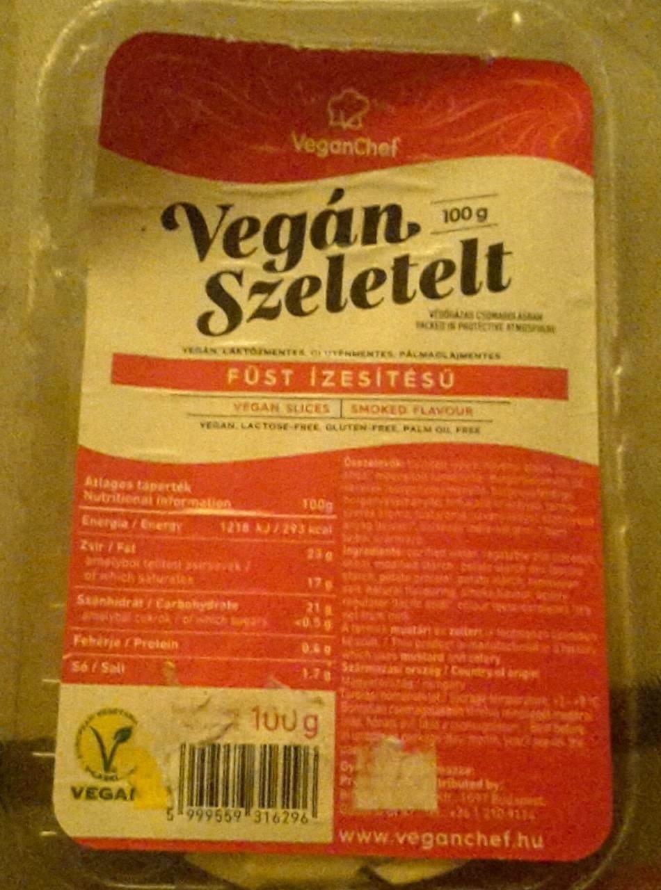 Képek - VeganChef füst ízesítésű vegán szeletelt 100 g