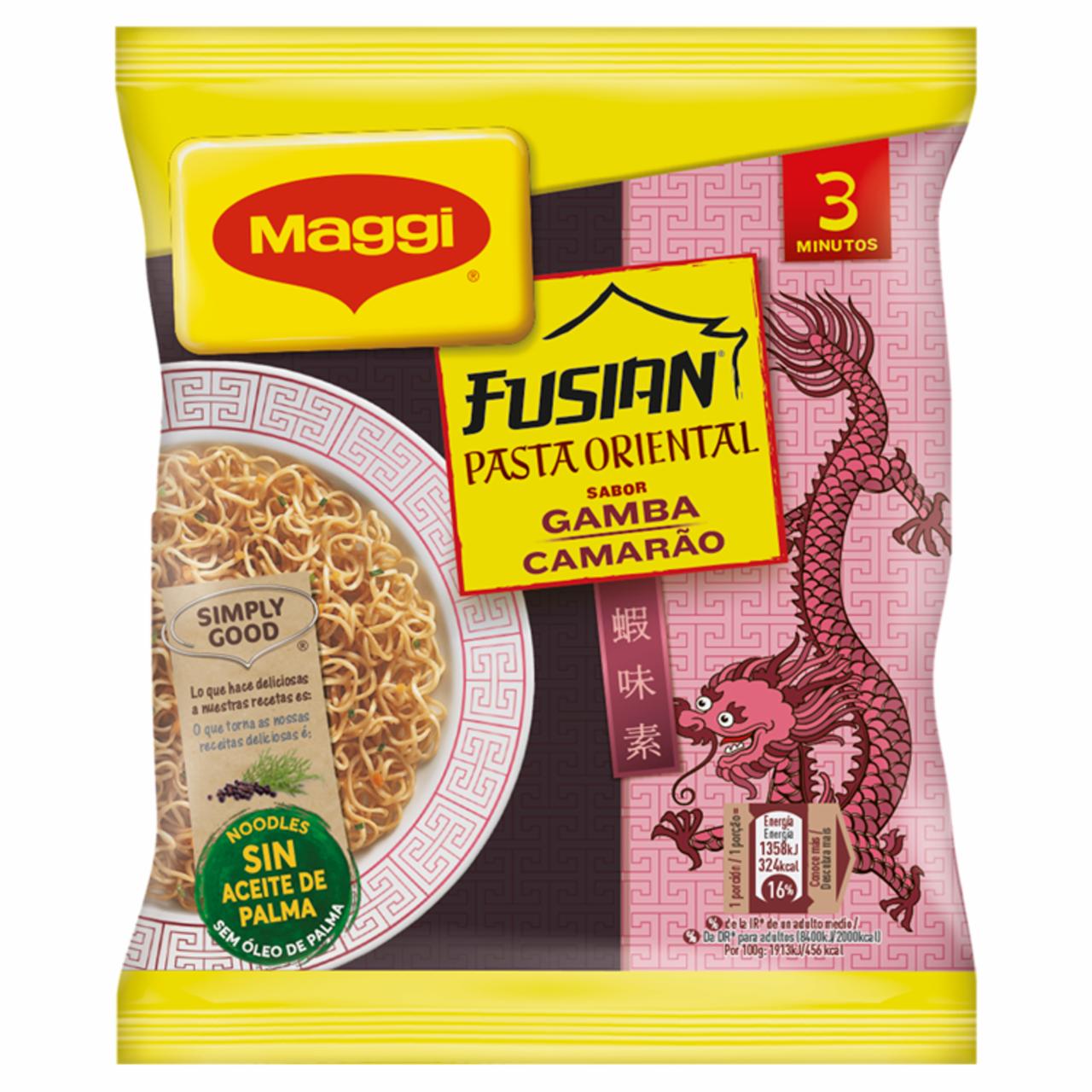 Képek - Maggi Pasta Oriental Garnélarák ízű tészta 71 g