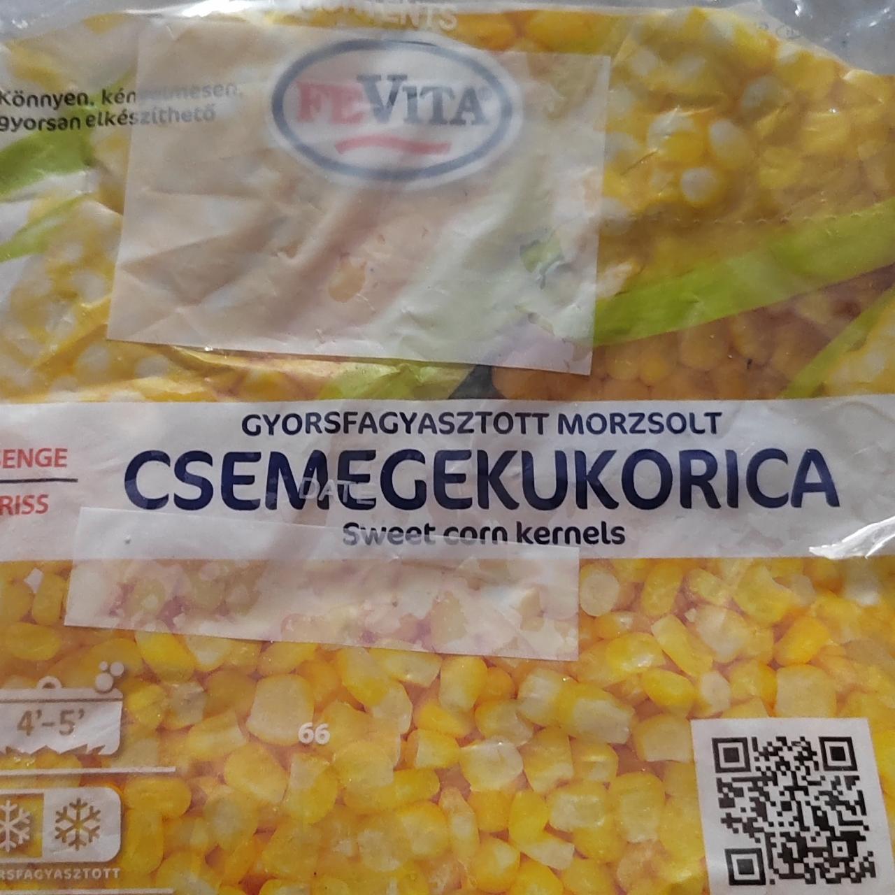 Képek - Gyorsfagyasztott morzsolt csemgekukorica Fevita
