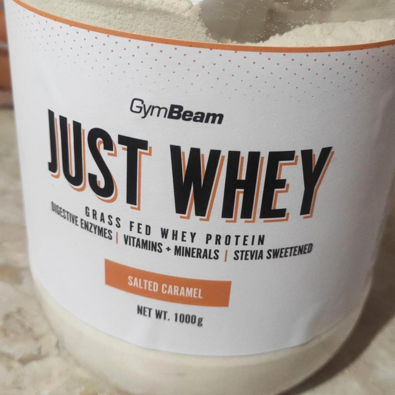 Képek - Just whey protein Sós karamellás GymBeam