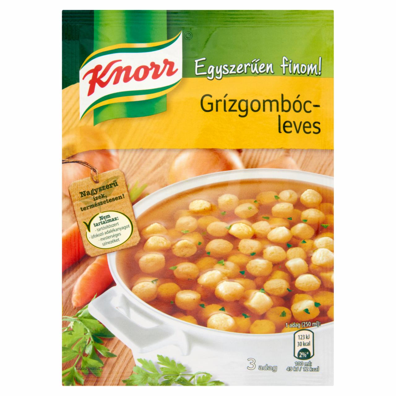 Képek - Knorr Egyszerűen finom! grízgombócleves 31 g