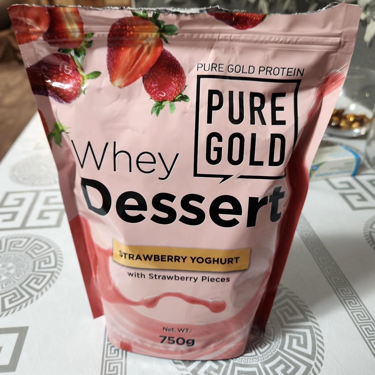 Képek - Whey Dessert Strawberry Yoghurt Pure Gold