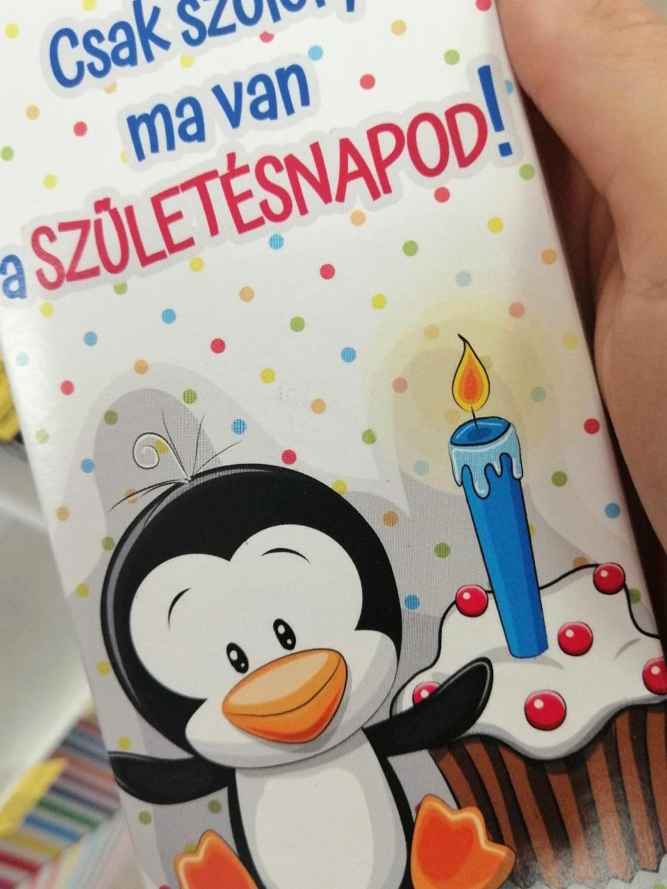 Képek - Csak szólok, ma van a születésnapod! Tejcsokoládé