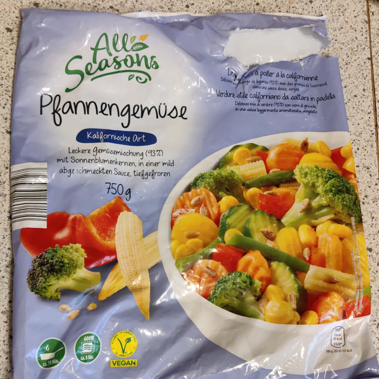 Képek - Pfannengemüse Kalifornische Art All Seasons