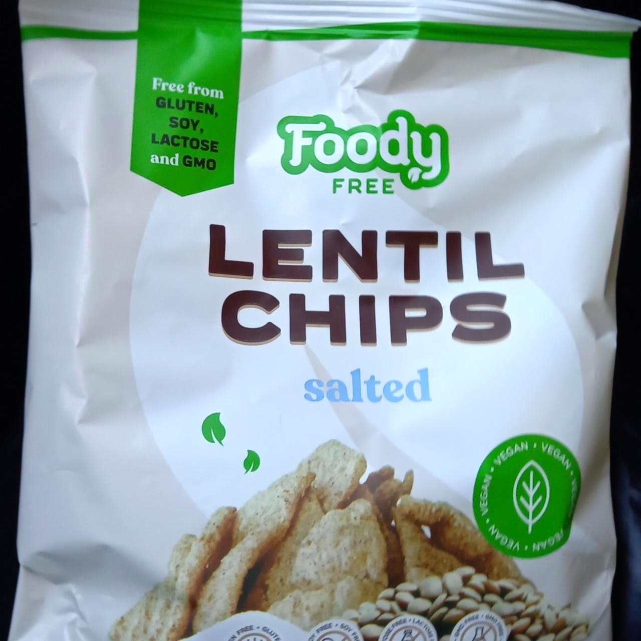 Képek - Lencse chips Salted Foody free