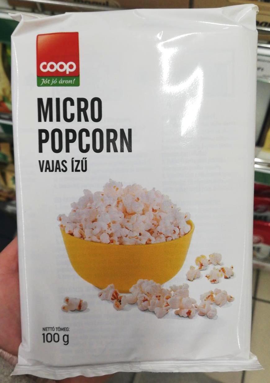 Képek - Micro popcorn vajas ízű Coop