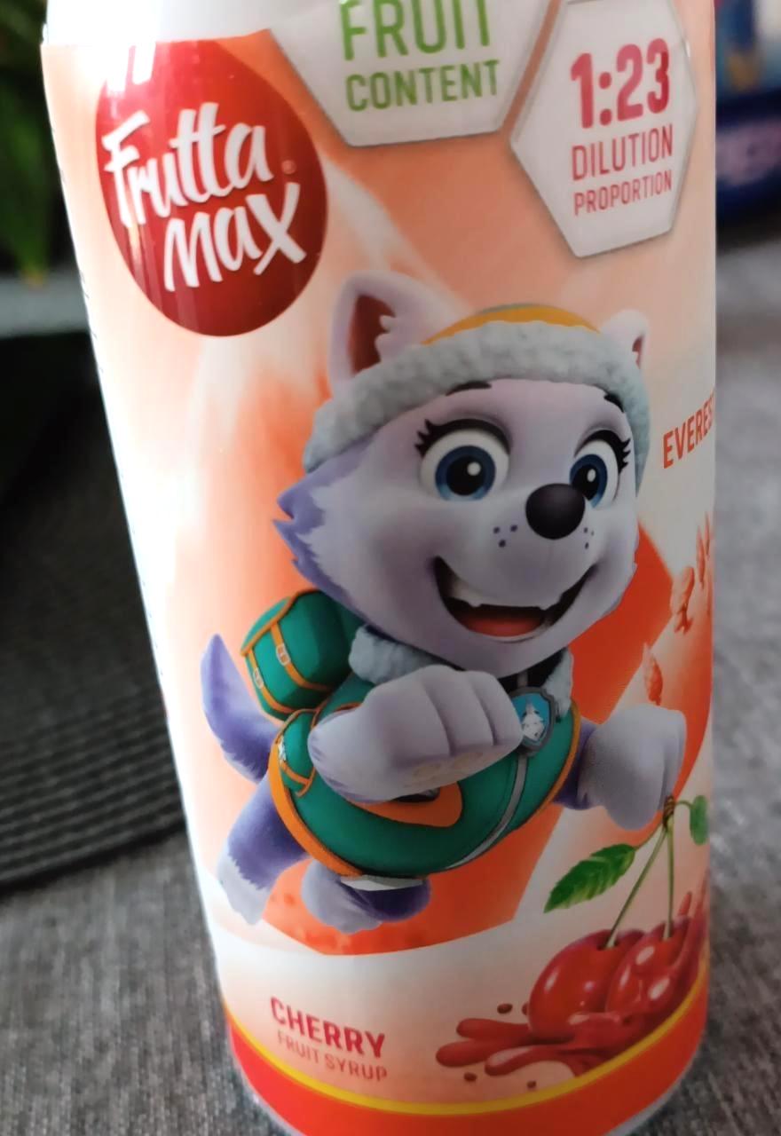 Képek - FruttaMax Paw Patrol meggy gyümölcsszörp izocukorral és édesítőszerekkel 500 ml