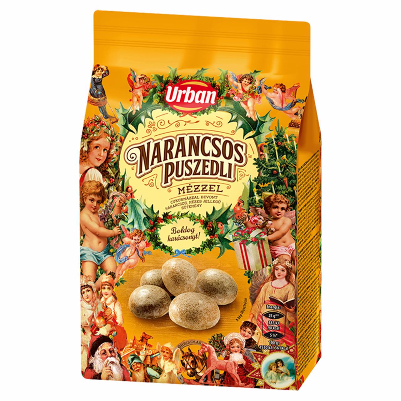 Képek - Urban narancsos puszedli mézzel 180 g