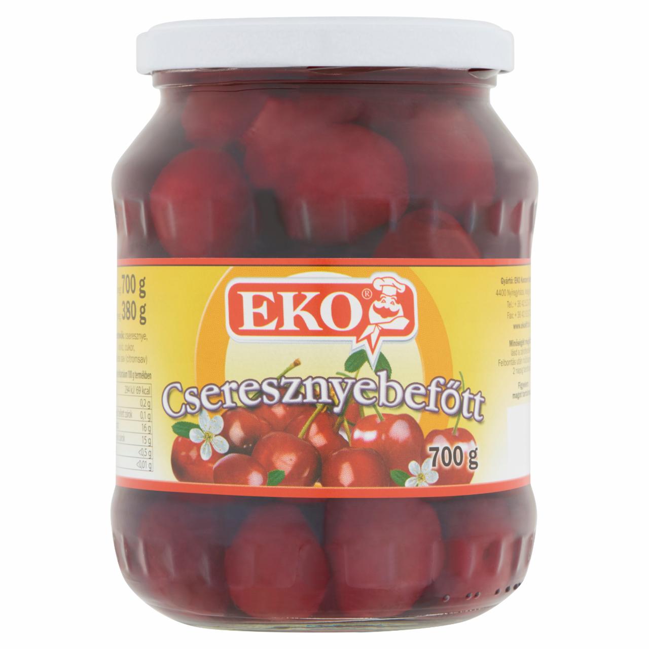 Képek - Eko cseresznyebefőtt 700 g