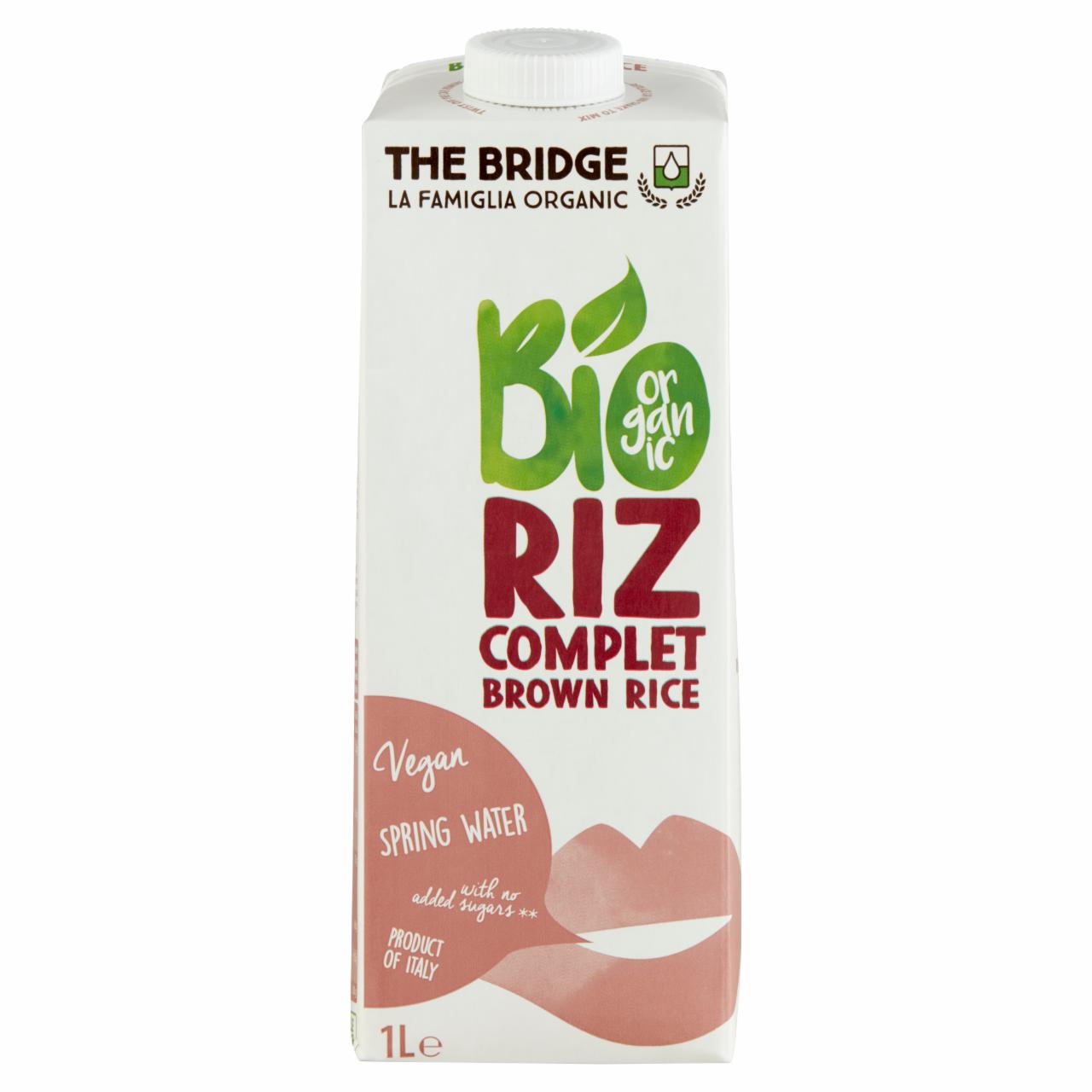Képek - The Bridge BIO UHT gluténmentes barna rizsital 1 l