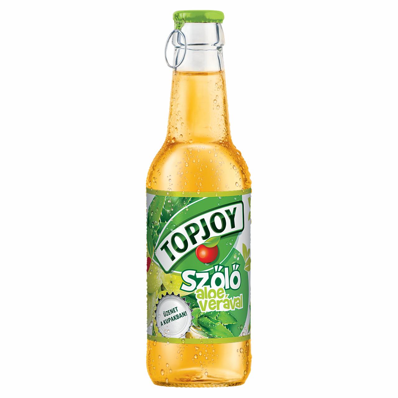 Képek - Topjoy fehérszőlő ital aloe verával 250 ml