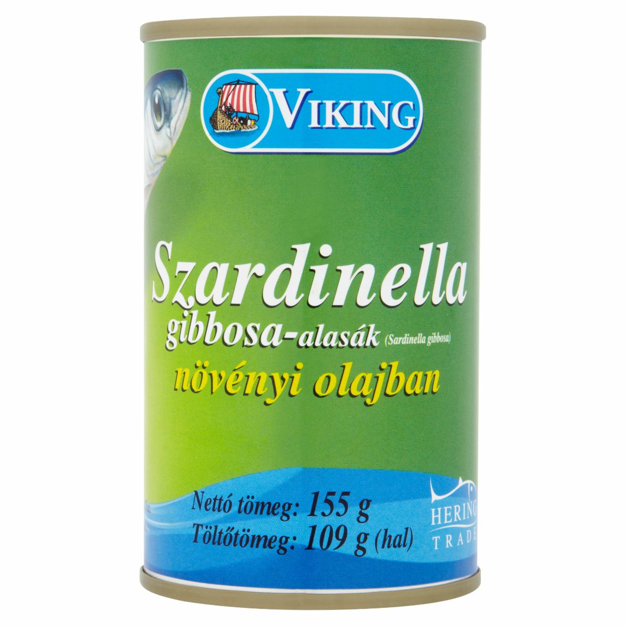 Képek - Viking szardinella növényi olajban 155 g