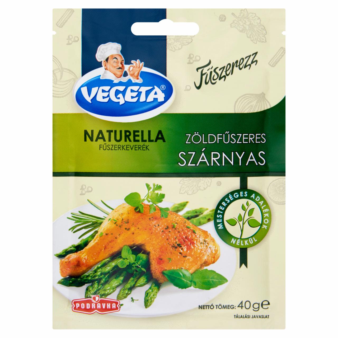Képek - Vegeta Naturella zöldfűszeres szárnyas fűszerkeverék 40 g